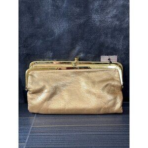 Gold‎ Clutch Bitten By Steve & Barry’s Excl. By Sarah Jessica Parker With Tag